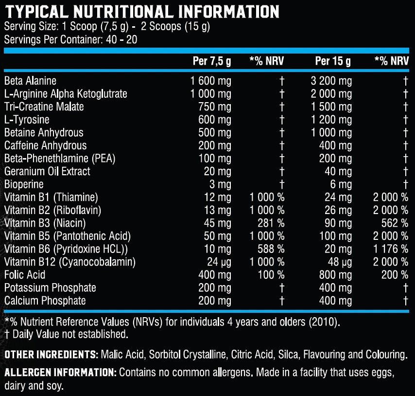 Venom Pre Workout HD - BeastZA