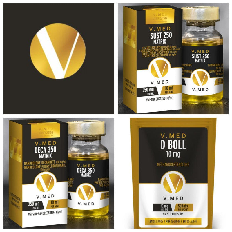 V.Med Combo 4 - Intermediate Bulking Stack